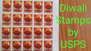 Special stamp on Diwali released by USPS. దీపావళికి ప్రత్యేక తపాలాబిళ్ళ విడుదల చేసిన అమెరికా