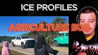 ICE Stops Agricultural Bus And Chase Down A Truck | DCB Muzik Reaction #bus #ice #highway