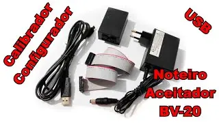 Calibrador BV20 Atualizador Configurador - USB Noteiro Aceitador