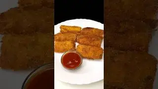 Egg Bread Roll ASMR | Crispy & Easy Snack Recipe #shorts