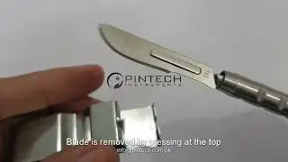 Scalpel Blade Remover | Tool for removing Surgical Blades from Scalpel Handles Safely | Pin Tech