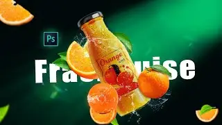 TOP NOTCH Product manipulation advertising design in 2024|| Full Photoshop tutorial ||