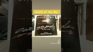 #recordoftheday #recordcollection #davidbowie #giorgiomoroder