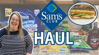 Sam's Club Grocery Haul 2025 | Best Deals & New Products You Need! PLUS One of the BEST Sandwiches!