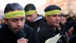 الرادود الحسيني عماد الجنبي - موكب الرسول (ص) الأعظم الموحد بالقطيف - لعام 1437 هـ