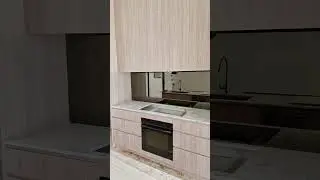 Bronze splashback mirror #kitchen  #splashback