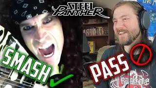 Играем в SMASH или PASS с Satchel of Steel Panther | Майк Музыкальный Сноб