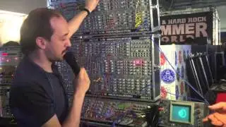 Budapest Music Expo 2015 - Visual Aspect of Analog Synthesis on a Doepfer Modular System