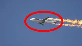 Airplane Somehow Lands After Getting Hit by a Missile