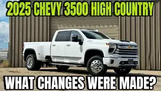2025 Chevy Silverado 3500 High Country: Are These Changes Justified???