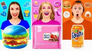 Alimentos de Los Mismo Colores Desaf&iacute;o | Guerras de Bromas por Fun Fun Challenge