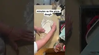 What to do if your pizza dough will not roll out. #PizzaTough #Pizza #CookingHacks￼
