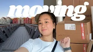 ✨ move to OSLO with me 📦✈️  | moving from Trondheim