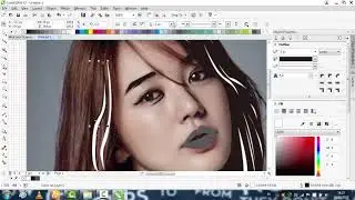 3. Tracing Foto Line Art