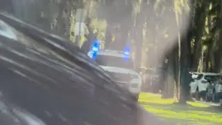 Honolulu Police Utility Veichle On Scene