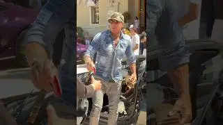 Tattooed Mafia Boss arriving Casino with Ferrari #billionaire #monaco #luxury#trending#lifestyle#fyp