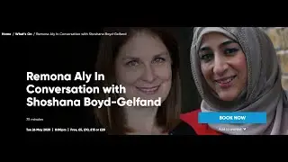 In Conversation: Remona Aly In and Shoshana Boyd-Gelfand