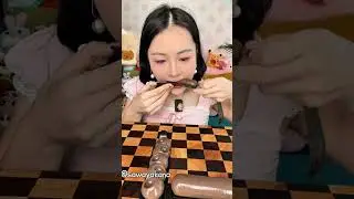 Chocolate💖Mousse Cake ASMR MUKBANG / Dessert CAKE Eating Show Challenge