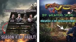 CODM SEASON 4 2024 LEAKS || BATTLE-PASS CHARACTERS AND GUNS + BP vault!