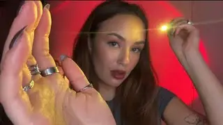[ASMR] a closed eye cranial nerve exam 👀❌