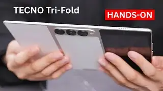 TECHNO Phantom Tri fold -  HANDS-ON | SAMSUNG G FOLD KILLER!