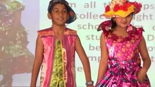 Best out of the Waste in triyog school in class day