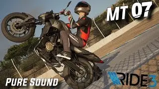 RIDE 3 : MT 07 PURE SOUND / ON BOARD