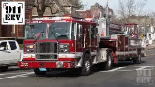 Melrose Fire Truck Responding | Ladder 1