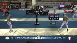 Seoul Grand Prix 2023 SWS - L64 - Bhavani Devi Chadalvada IND v Caroline Queroli FRA