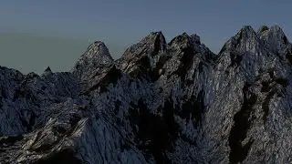 Blender Mountain Landscape 3D animation CGI HD