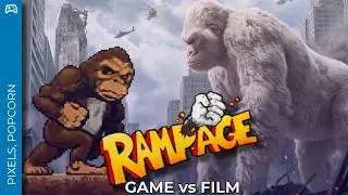 Rampage: How and why the film works with the game to be successful | Pixels, Popcorn