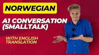 Smalltalk in Norwegian🇳🇴 (with subtitles, and English translation)