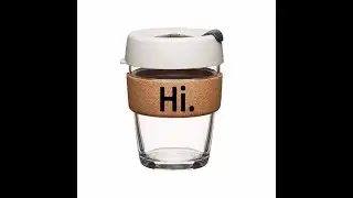 Reusable Glass Cup Brew Cork 8oz 12oz 16oz