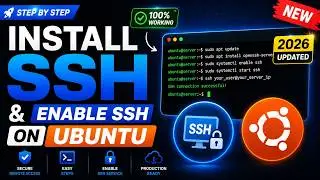 How to Install SSH on Ubuntu | Enable OpenSSH Server in 3 Minutes (2026)