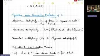 45  Eigen Spaces, Geometric Multiplicity and Defective Matrices