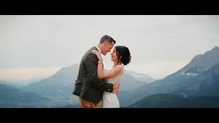 mountain wedding at steinbockalm austrian alps