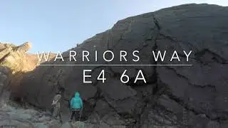 Warriors Way E4 6a (first ascent)  Longpeak, Spekes Mill. Devon Rock Climbing