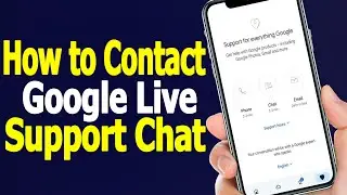 How to Contact Google Live Support Chat | Google Customer Service & Gmail Help 2026