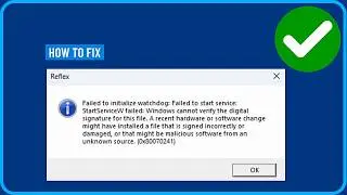 How to Fix Failed to Initialize Watchdog / Failed to Start Service (2026) – FitGirl
