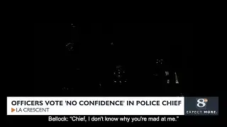 Officers vote 'no confidence' in La Crescent police chief