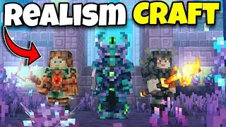 Этот мод Minecraft Bedrock меняет правила игры... (Realism Craft)