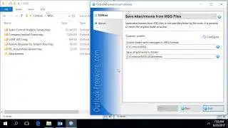Save Attachments from MSG files