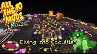 All The Mods 10 Ep 43: Stable Black Hole & Dragon Familiar Acquired