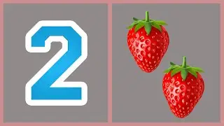 Learn Numbers 1 to 10 with Fun Objects 🎉  Kids Learning Video #abcd