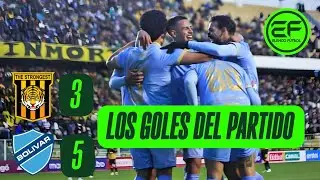⚽🇧🇴 Goles: The Strongest 3 - 5 Bolivar, Cl&aacute;sico Pace&ntilde;o | Copa D.P. 2025 - Jornada 14