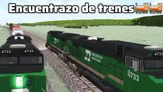 &iexcl;Super Encuentrazo de Trenes en Train Sim!🚂🚂