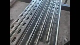 Thanh chống đa năng, unistrut 41x41 đục lỗ, mạ kẽm nh&uacute;ng n&oacute;ng
