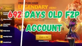 My F2P Account Review Call Of Dragons (End of Dragonfall)