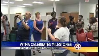 WCIV-TV WTMA 25th News-Talk Anniversary Story