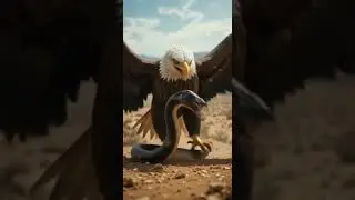 Bald Eagle vs Snake - Who Wins the Desert Showdown?